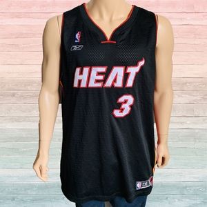 Reebok Miami Heat Dwayne Wade Jersey